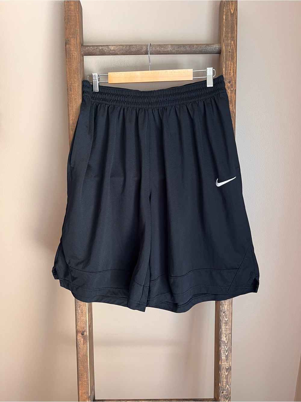 Nike Dri Fit Black Athletic Basketball Shorts